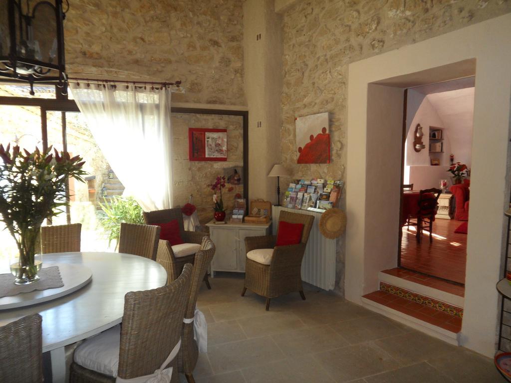 Mas De Foncaudette Bed and Breakfast Lourmarin Eksteriør billede