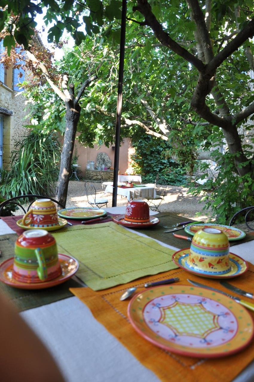 Mas De Foncaudette Bed and Breakfast Lourmarin Eksteriør billede